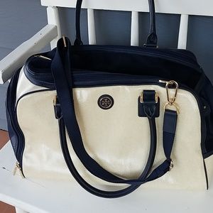 Tory Burch pet carrier
